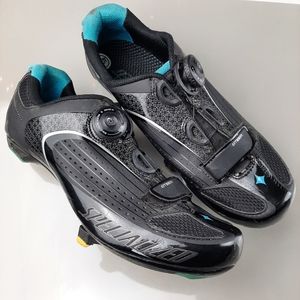 Specialized Cycling Bike Shoes BOA Closure System Black & Blue Women's US 9.25